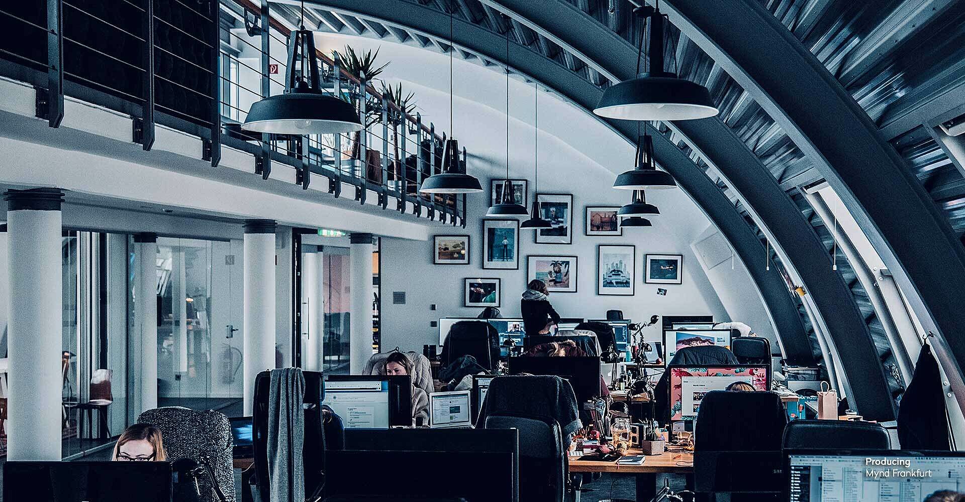 Das Office von Mynd in Frankfurt