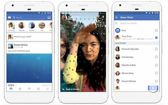 facebook stories mobile nutzer